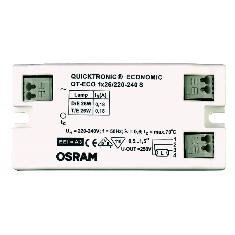 QT-ECO 1X26/220-240 S VS50 OSRAM фото 1