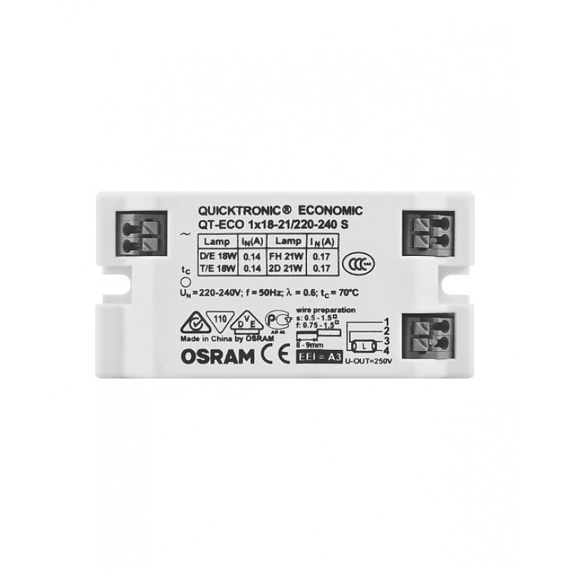 QT-ECO 1X18-21/220-240 S VS50 OSRAM фото 1