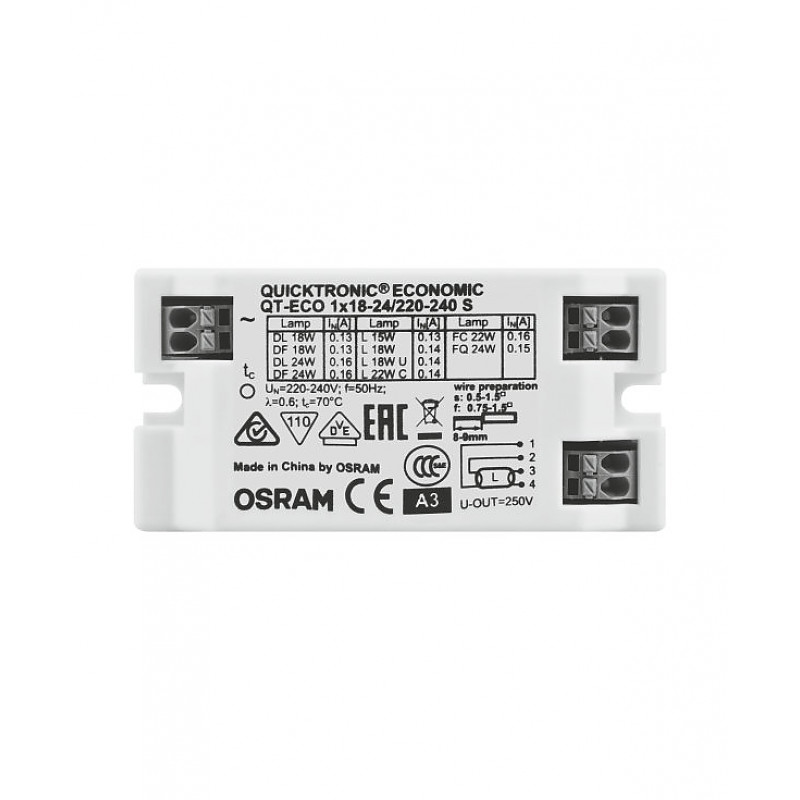 QT-ECO 1X18-24/220-240 S OSRAM фото 1