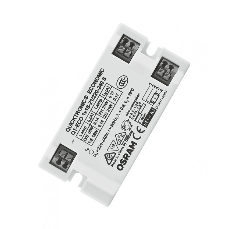 QT-ECO 1X18-21/220-240 S VS50 OSRAM фото 2