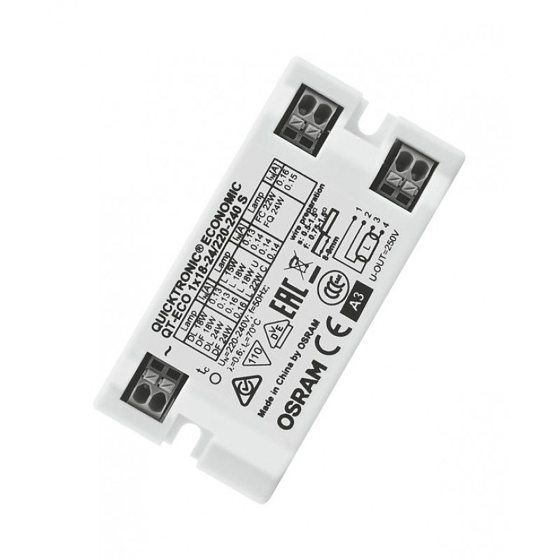 QT-ECO 1X18-24/220-240 S OSRAM фото 2