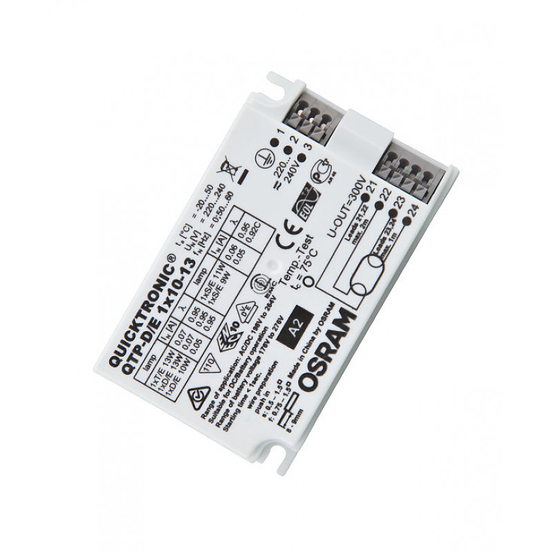 QTP-D/E 1X10-13/220-240 VS20 OSRAM фото 2