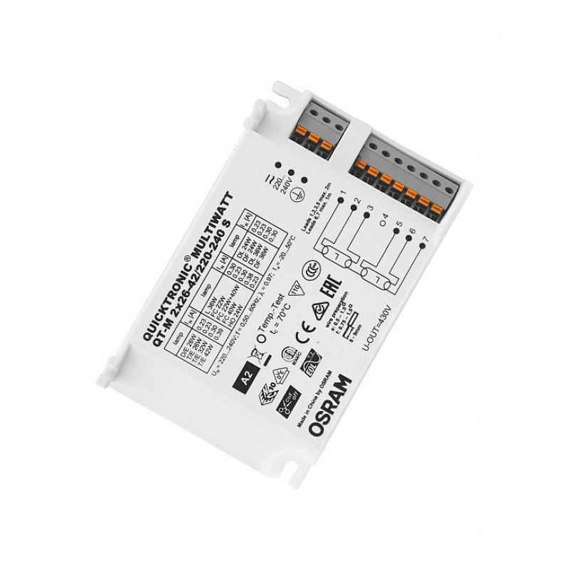 QT-M 2X26-42/220-240 S OSRAM фото 1