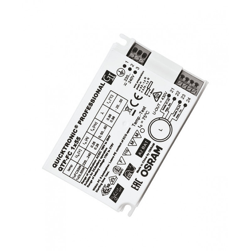 QTP-FC 1X55/220-240 VS20 OSRAM фото 2