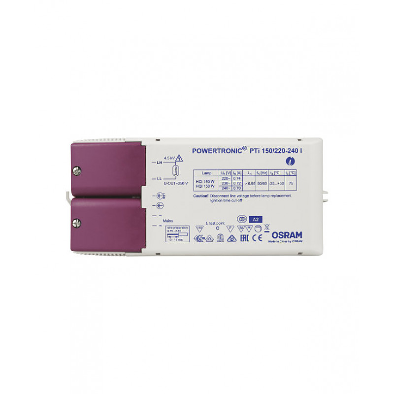 PTI 150/220-240 I VS20 OSRAM фото 1