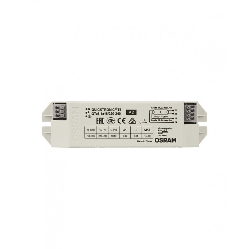 QTZ8 1X18/220-240 OSRAM фото 1