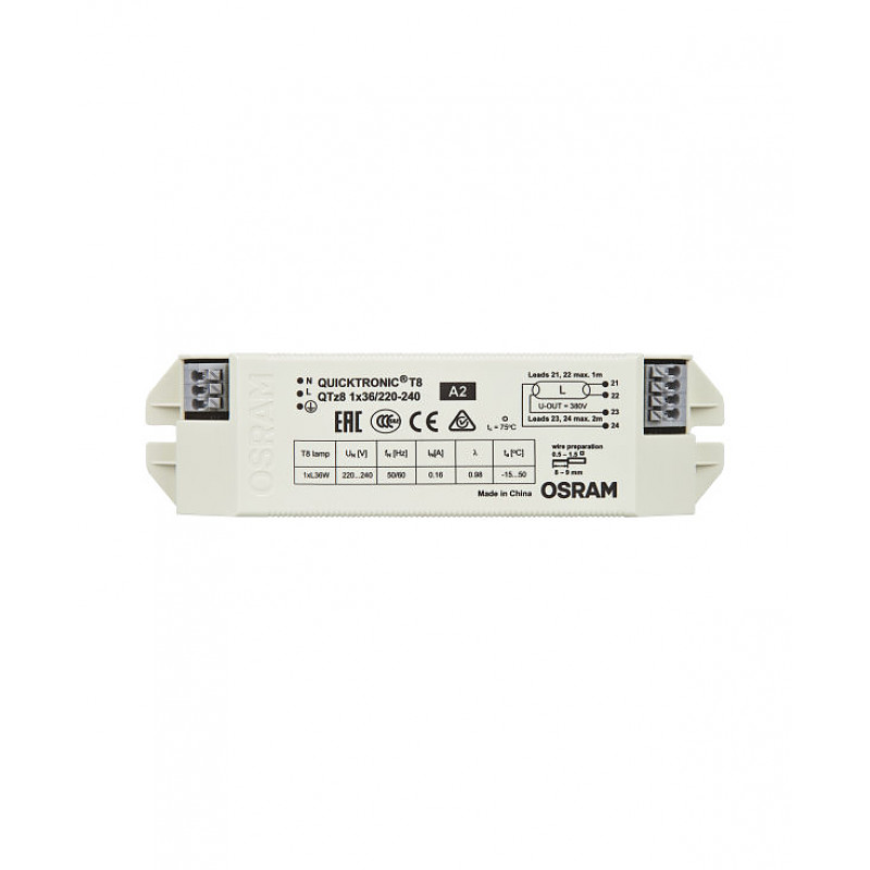 QTZ8 1X36/220-240 VS20 OSRAM фото 2