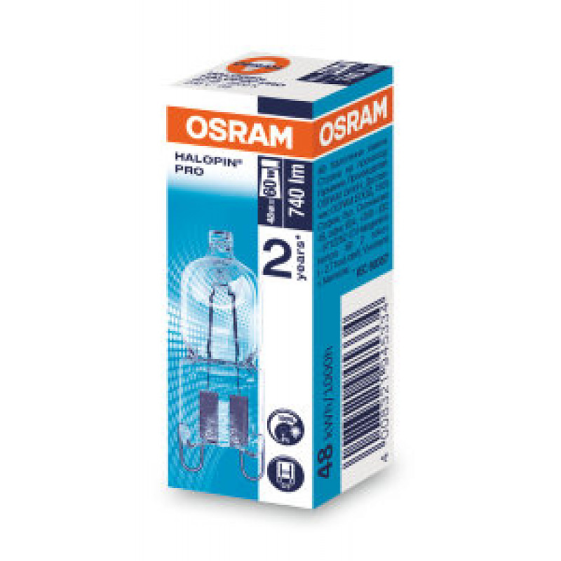 66748 PRO 50W 230V G9 OSRAM галогеновая лампа фото 1