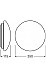 Светильник SF CIRC 350 V 18W 840 IP44 LEDVANCE фото 8