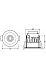 SPOT DK LED FIX 7W/3000K 230V IP44 LEDVANCE фото 6