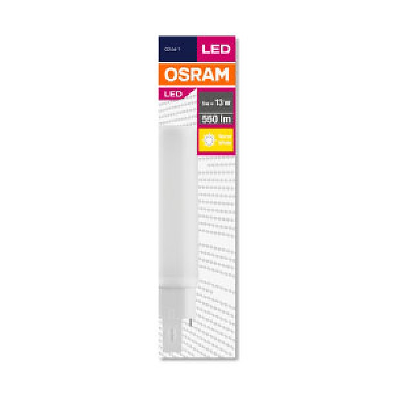 DULUX D LED 5W/830 230V EM G24d-1 OSRAM фото 2