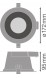 DL COMFORT DN155 18W/3CCT 60DEG WT IP54 LEDVANCE фото 8