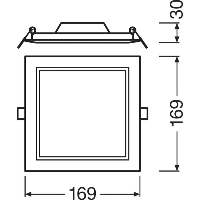 Kupit Dl Slim Sq155 12w 4000k Wt Ip20 Ledvance Za 38 28 Rub Osram Ledvance V Minske Temak By