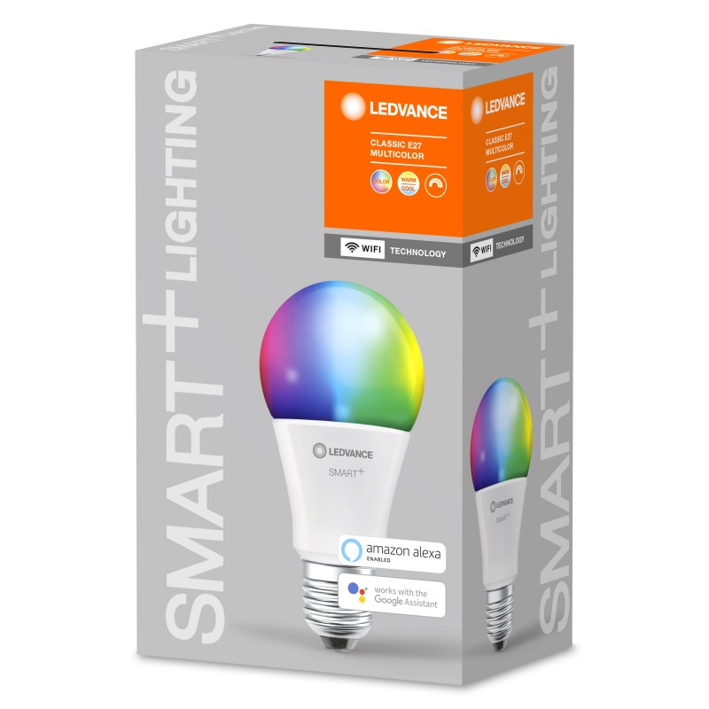 SMART+ WiFi RGBW A 60 9W/2700…6500K E27 LEDVANCE 'умная' cветодиодная лампа фото 2