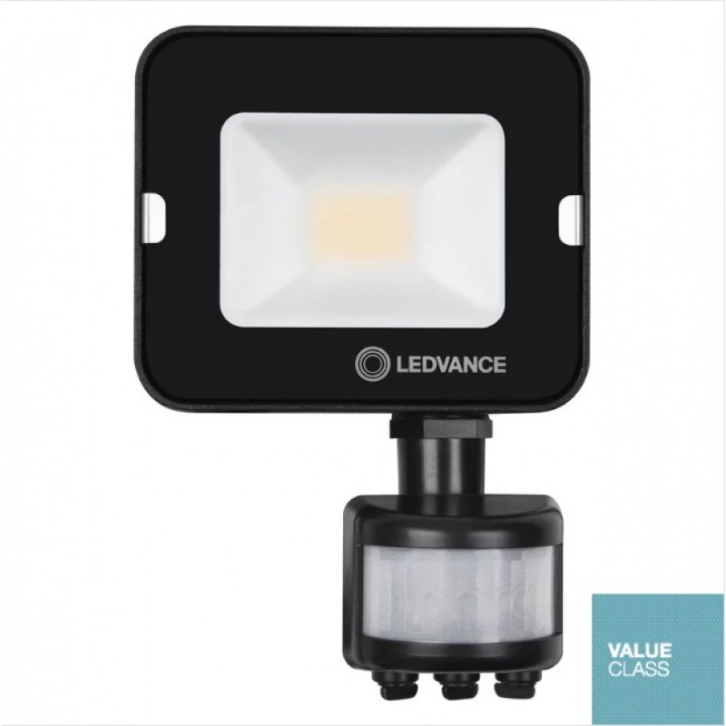 Прожектор FL COMPACT SENSOR VALUE 10W 830 SYM 100° BK LEDVANCE фото 4