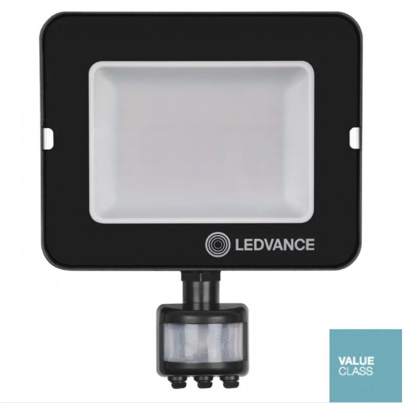 Прожектор FL COMPACT SENSOR VALUE 50W 830 SYM 100° BK LEDVANCE фото 3