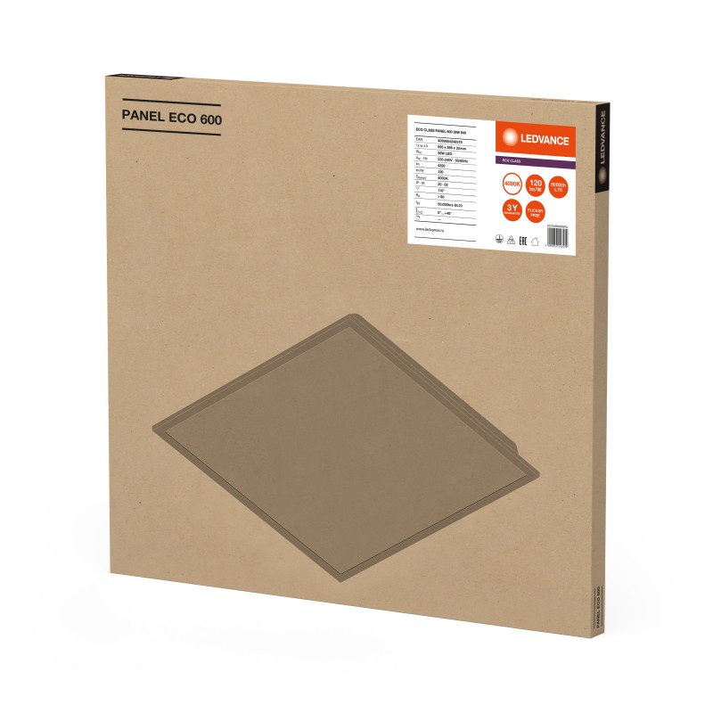 ECO CLASS PANEL 600 36W 840 LEDVANCE фото 6