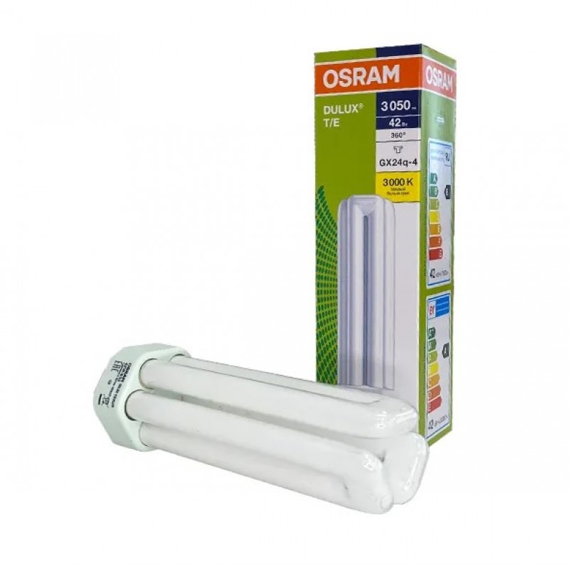 DULUX T/E 42W/830 PLUS GX24Q OSRAM комп. люм. лампа фото 1