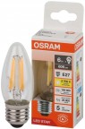 LS CLB75 6W/827 230V FIL CL E27 OSRAM светодиодная лампа