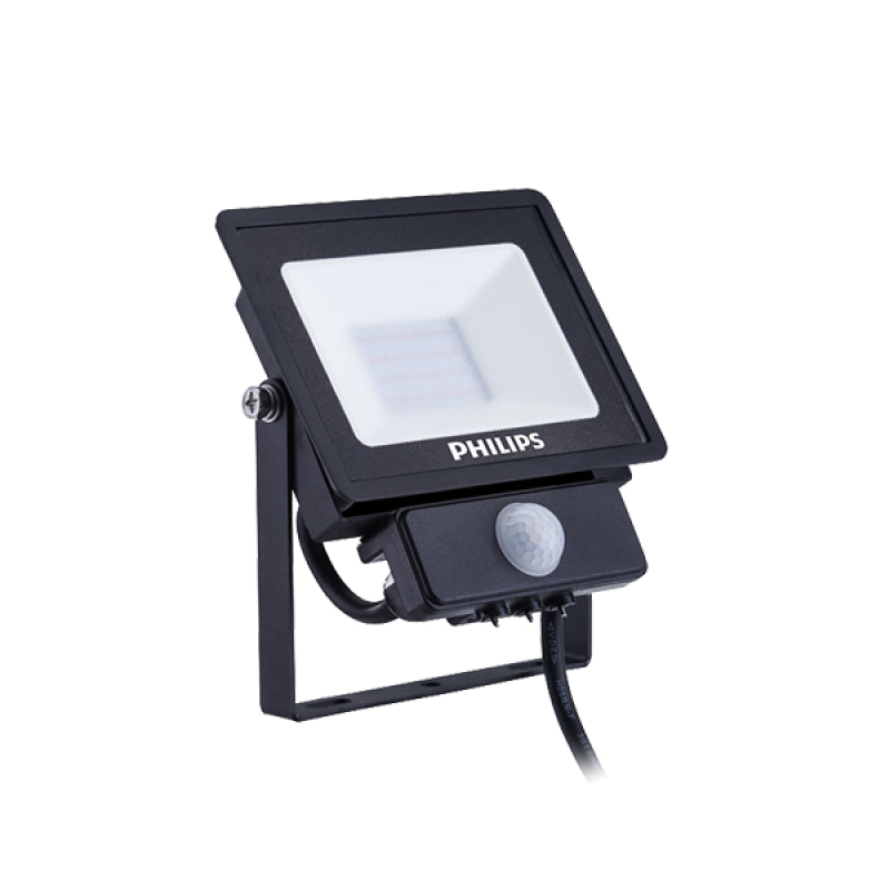 ПРОЖЕКТОР СВЕТОДИОДНЫЙ С ДАТЧИКОМ 20W/6500K СЕНСОР IP65 1700LM ЧЁРНЫЙ | BVP150 | - PHILIPS фото 1